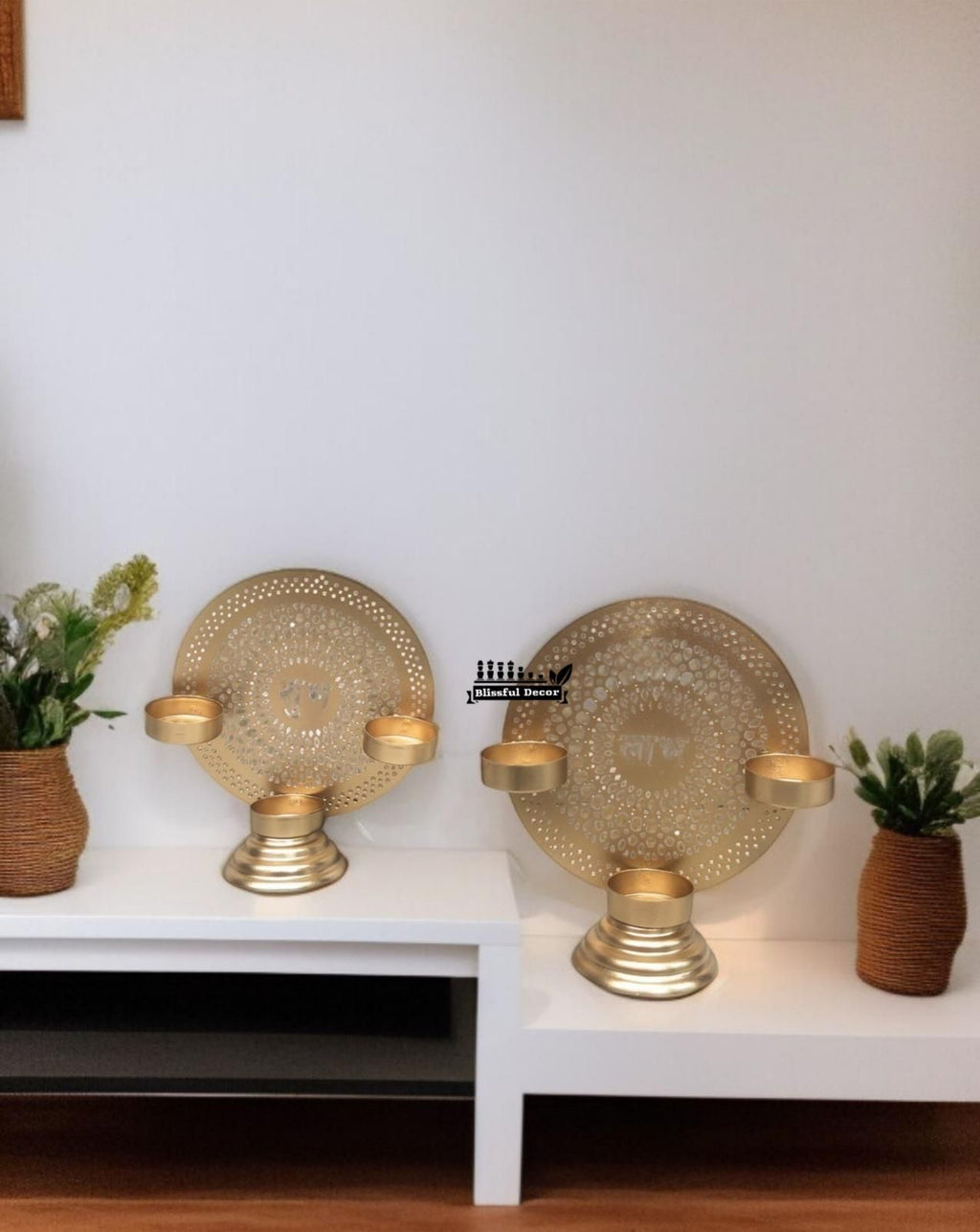 3 Tea Light Holder - Pack of 2