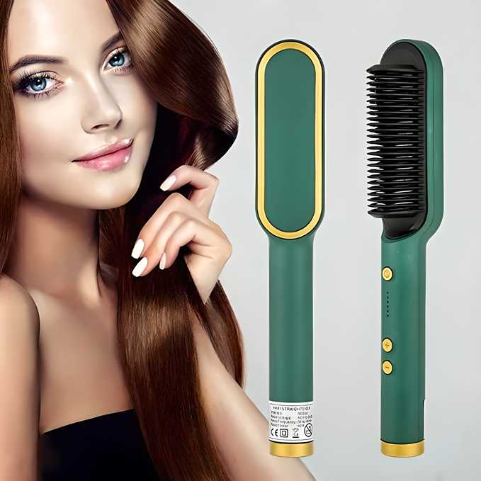 Professional Electric Hair Straightener Brush