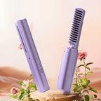 Portable Mini Hair Straightener - Cordless and rechargeable