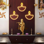 Diwali Diya Neon Sign Strip Lights Pack of 2